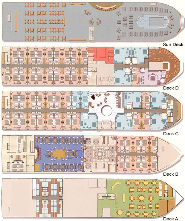 Avalon Sonata St Geoprge deck plan